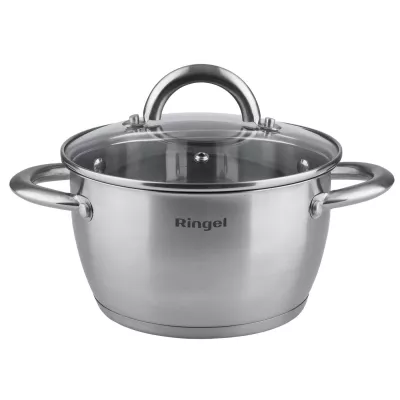 Каструля RINGEL Bonn Каструля 18 см (2.6л) з кришкою (RG-2003-18)