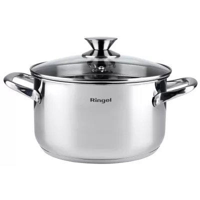 Каструля RINGEL Hanover 18 см (2.3л) з кришкою (RG-2005/1-18)