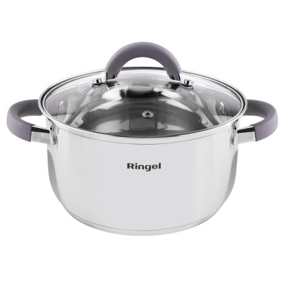 Каструля RINGEL Meyer 18 см (2.3 л) з кришкою (RG-2008-18) Каструля RINGEL Meyer 18 см (2.3 л) з кришкою (RG-2008-18)