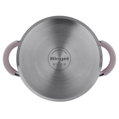 Каструля RINGEL Meyer 20 см (3.2 л) з кришкою (RG-2008-20)