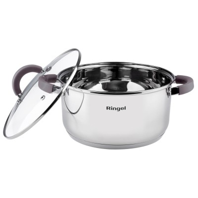 Каструля RINGEL Meyer 24 см (5.5 л) з кришкою (RG-2008-24)