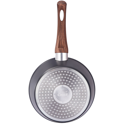 Ківш BRAVO CHEF класичний 18 см (1.6 л) з кришкою (BC-4101-18)