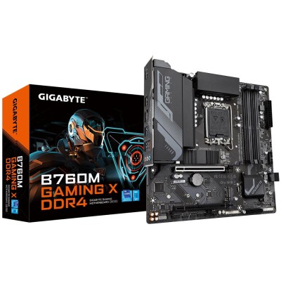 Материнська плата B760 S1700 MATX B760M GAMING X DDR4 GIGABYTE Материнська плата B760 S1700 MATX B760M GAMING X DDR4 GIGABYTE
