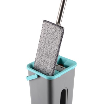 Набори д/прибирання IDEA HOME DS-342C Grey-Blue /НАБІР/з відром 4 л 120 см (DS-342C Grey-Blue)