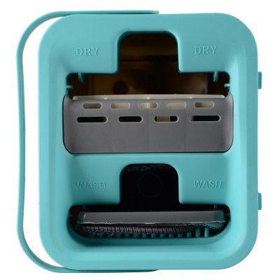 Набори д/прибирання IDEA HOME DS-342C Grey-Blue /НАБІР/з відром 4 л 120 см (DS-342C Grey-Blue)