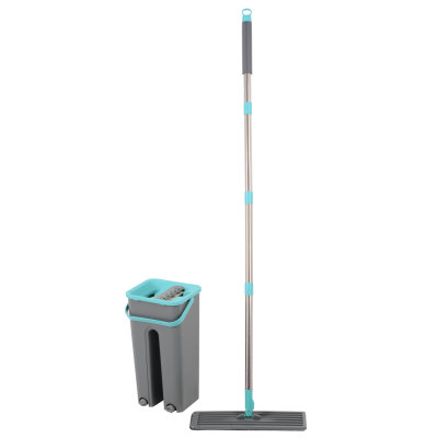 Набори д/прибирання IDEA HOME DS-342C Grey-Blue /НАБІР/з відром 4 л 120 см (DS-342C Grey-Blue)