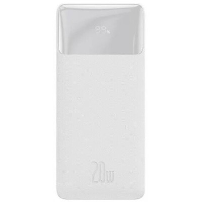 Портативна батарея Baseus 20000mAh 20W Bipow (PPBD050302) White