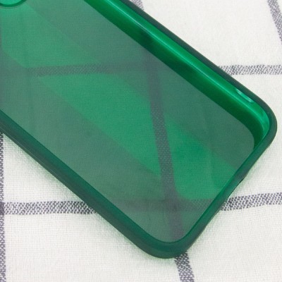 Чехол TPU Glossy Line Full Camera для Apple iPhone 12 Pro Max (6.7") Зеленый