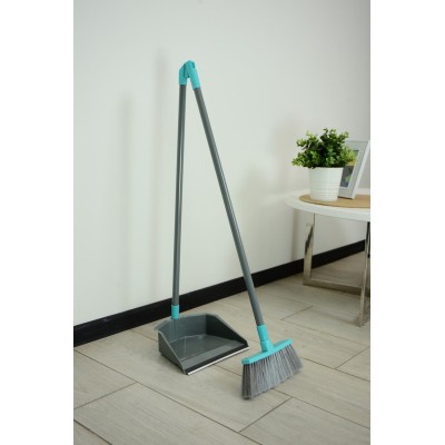 Совок IDEA HOME DS-868 Blue з щіткою 84 см (DS-868 Blue)