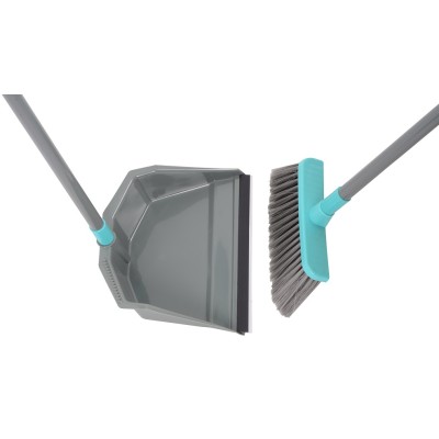 Совок IDEA HOME DS-868 Blue з щіткою 84 см (DS-868 Blue)