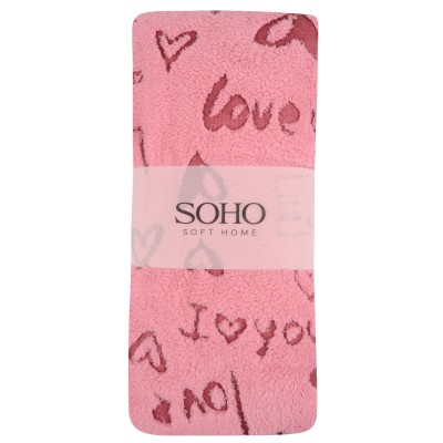Текстиль банний SOHO Рушник 70*140 см, мікроф. Plum