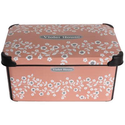 Корзина VIOLET HOUSE 0647 DECOR POWDER FLOWER з/кр. 10 л (0647 DECOR POWDER FLOWER с/кр. 10 л) Корзина VIOLET HOUSE 0647 DECOR POWDER FLOWER з/кр. 10 л (0647 DECOR POWDER FLOWER с/кр. 10 л)