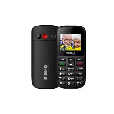 Мобільний телефон Sigma Mobile Comfort 50 Easy TYPE-C Black