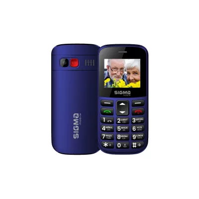 Мобільний телефон Sigma Mobile Comfort 50 Easy TYPE-C Blue