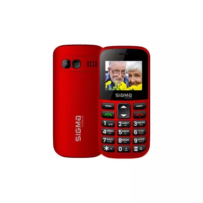 Мобільний телефон Sigma Mobile Comfort 50 Easy TYPE-C Red