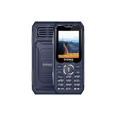 Мобільний телефон Sigma Mobile X-Style 341 BRO Tupe-C Blue