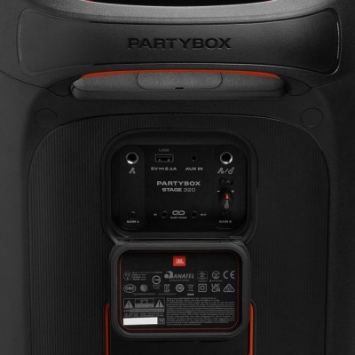 Портативна акустика JBL PartyBox Stage 320 (JBLPBSTAGE320EP) Black