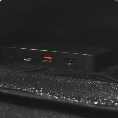 Портативна Сонячна Зарядна Станція Choetech 80W black