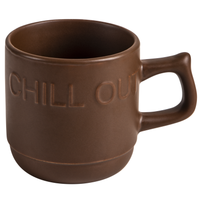 Чашка Limited Edition CHILLOUT коричн./240 мл (YF6034-2) Чашка Limited Edition CHILLOUT коричн./240 мл (YF6034-2)
