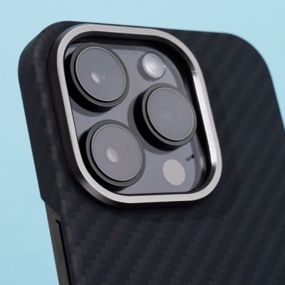 Чохол Proove Carbon Slim with Magnetic Ring iPhone 13 Pro Max black (PCCSIP13PM02)