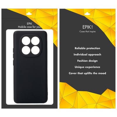 Чохол TPU Epik Black Full Camera для Xiaomi Redmi Note 14 Pro 4G Чорний