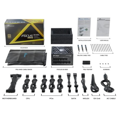 Блок живлення ATX 3.0 850W FOCUS-GX-850-V4 SEASONIC