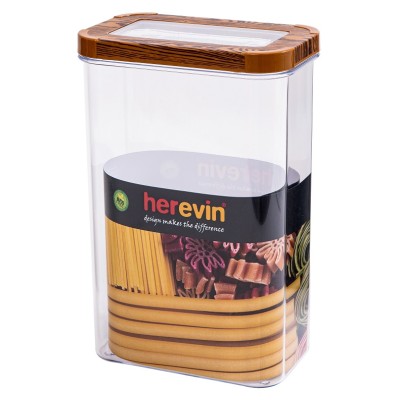 контейнер пл. HEREVIN WOOD Transparent Lid 2.5 л (161208-003) контейнер пл. HEREVIN WOOD Transparent Lid 2.5 л (161208-003)