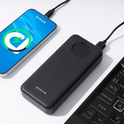 Портативна батарея Proove 20000mAh 22.5W Illuminator SE (PBIL20212201) Black
