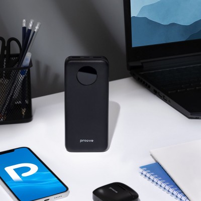 Портативна батарея Proove 20000mAh 22.5W Illuminator SE (PBIL20212201) Black