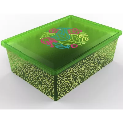 Коробка QUTU LIGHT BOX с/к FLOURESENT GREEN 25л. (LIGHT BOX с/к FLOURESENT GREEN 25л.)