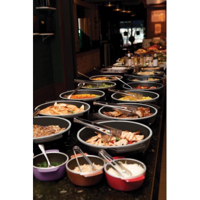 Кух.прилад TRAMONTINA UTILITY щипці 28см для спагетті в інд. упак. ярлик (63800/805)