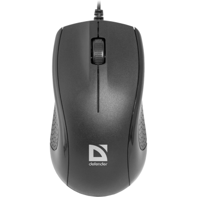 Миша DEFENDER Optimum MB-160 USB (чорна),1000 dpi, 3 кнопки