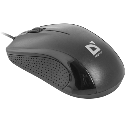 Миша DEFENDER Optimum MB-160 USB (чорна),1000 dpi, 3 кнопки