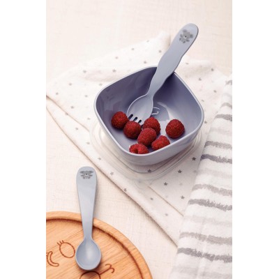 Набір посуду дит. TRAMONTINA Baby Le Petit 3пр. gray (23797/603) Набір посуду дит. TRAMONTINA Baby Le Petit 3пр. gray (23797/603)