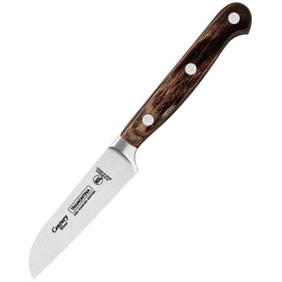 Ніж TRAMONTINA CENTURY WOOD д/овочей 76мм (21530/193) Ніж TRAMONTINA CENTURY WOOD д/овочей 76мм (21530/193)