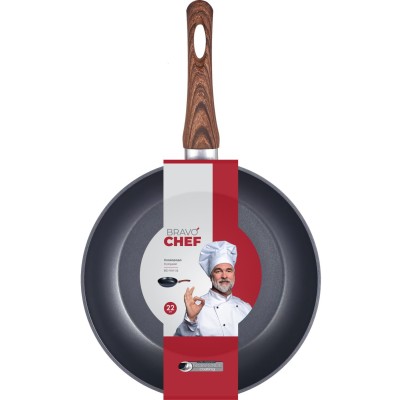 Сковорода BRAVO CHEF класична 22 см (BC-1101-22)