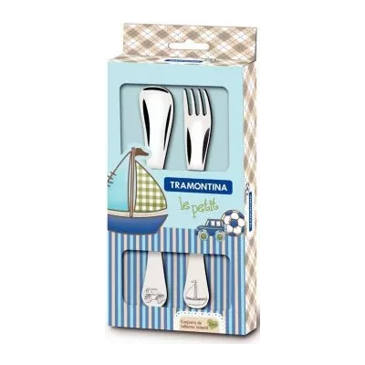 Столові прилади TRAMONTINA BABY Le Petit blue (66973/010)