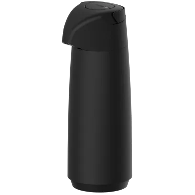 Термос TRAMONTINA Exata 1,8 л, чорний з сифоном (61639/583)