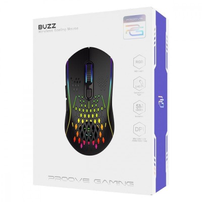 Бездротова ігрова миша Proove Gaming Buzz (WMBU00022401) black
