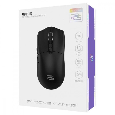 Бездротова ігрова миша Proove Gaming Rate (CMRTWR003001) white