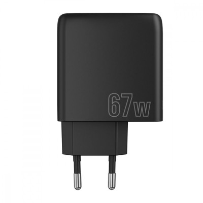 Зарядний Пристрій Proove Shot GaN 67W (2Type-C + USB) (WCSG67120001) Black