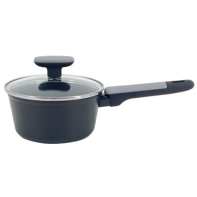 Ківш OSCAR Delight алюминій 16 см (1.15 л) з кришкою (OSR-2105-16) Ківш OSCAR Delight алюминій 16 см (1.15 л) з кришкою (OSR-2105-16)