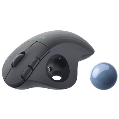 Маніпулятор миша бездротова LOGITECH ERGO M575 for Business - GRAPHITE - BT - EMEA-914 (910-006221)