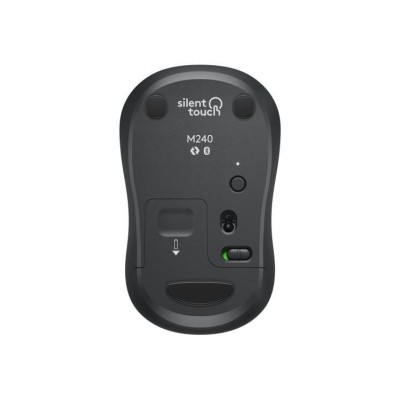 Маніпулятор миша бездротова LOGITECH M240 for Business - GRAPHITE - 2.4GHZ/BT (910-007182)