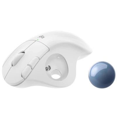 Маніпулятор миша бездротова LOGITECH TRACKBALL ERGO M575 FOR BUSINESS EMEA OFFWHITE (910-006438)