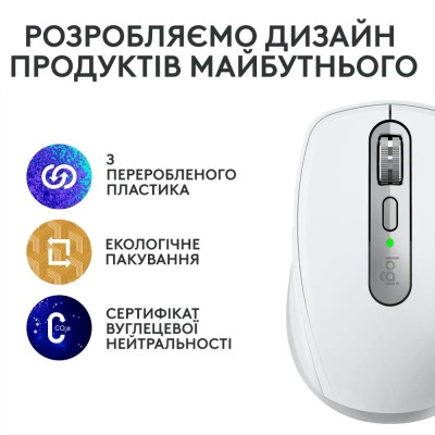 Миша бездротова Logitech MX Anywhere 3S Pale Grey (910-006959)
