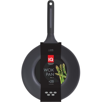 Сковорода IQ Be Chef ВОК 28 см б/кришки (IQ-1144-28 w) Сковорода IQ Be Chef ВОК 28 см б/кришки (IQ-1144-28 w)