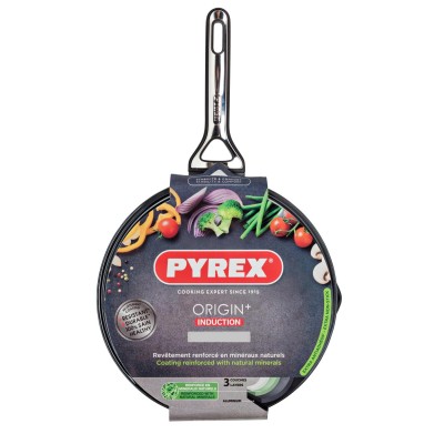 Сковорода PYREX ORIGIN+ Wok 28 см індукція б/кришки (RP28BW4/7644) Сковорода PYREX ORIGIN+ Wok 28 см індукція б/кришки (RP28BW4/7644)