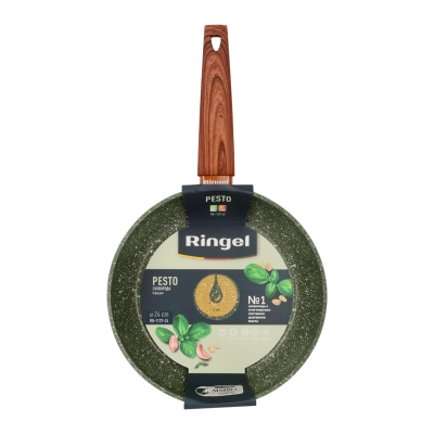 Сковорода RINGEL Pesto 24 см б/кришки (RG-1137-24) Сковорода RINGEL Pesto 24 см б/кришки (RG-1137-24)