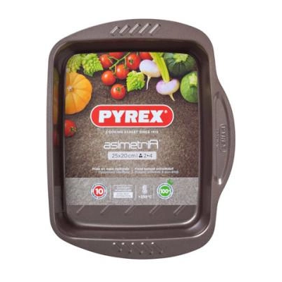 Форма PYREX Asimetria 25x20cm прямокутна форма (AS25RR0/7646) Форма PYREX Asimetria 25x20cm прямокутна форма (AS25RR0/7646)